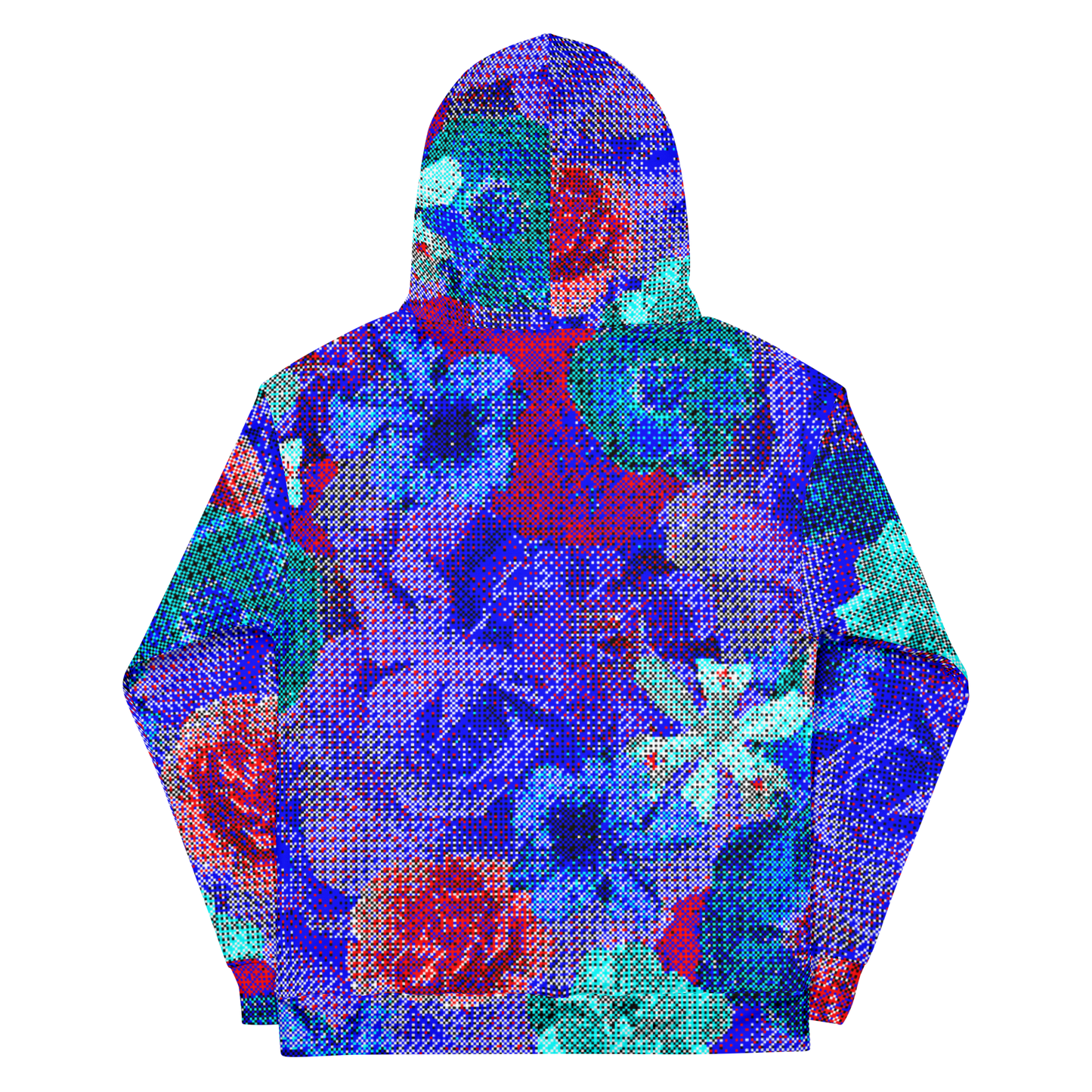 Pixel Flowers Hoodie