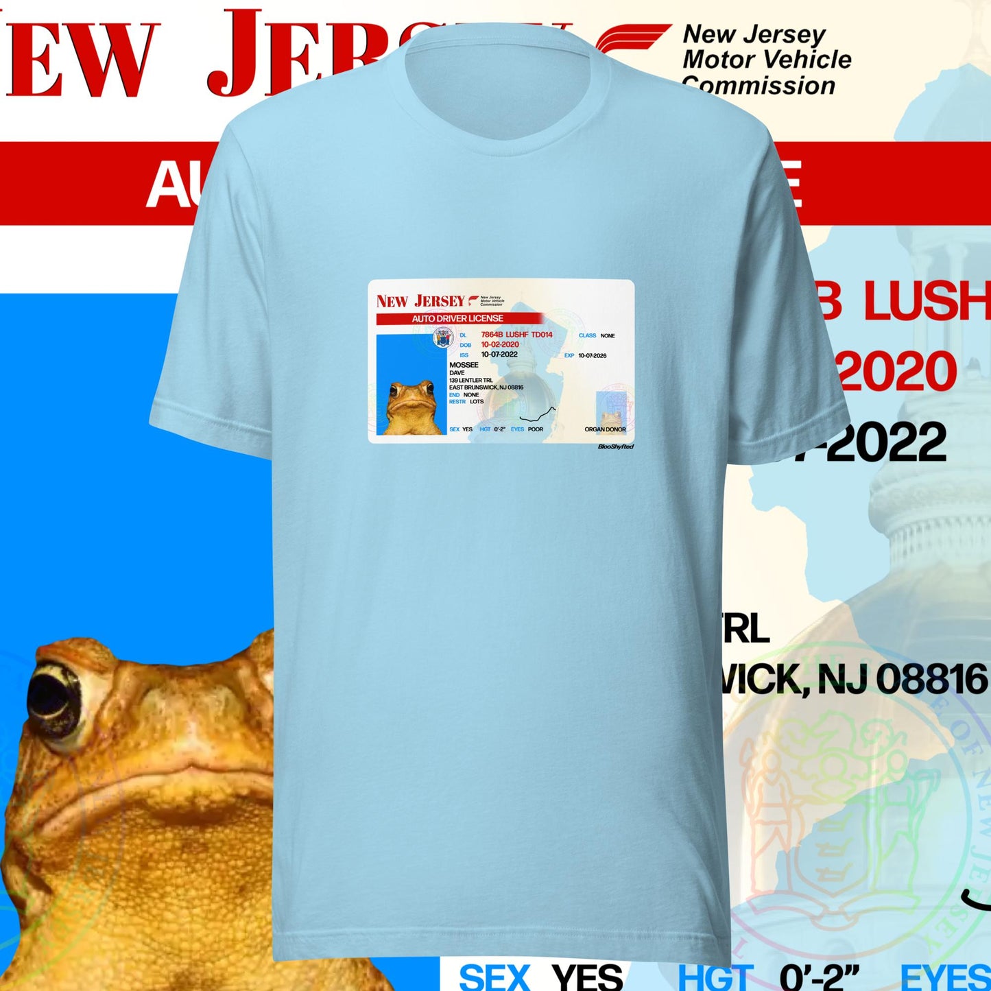 Dave’s License Tee