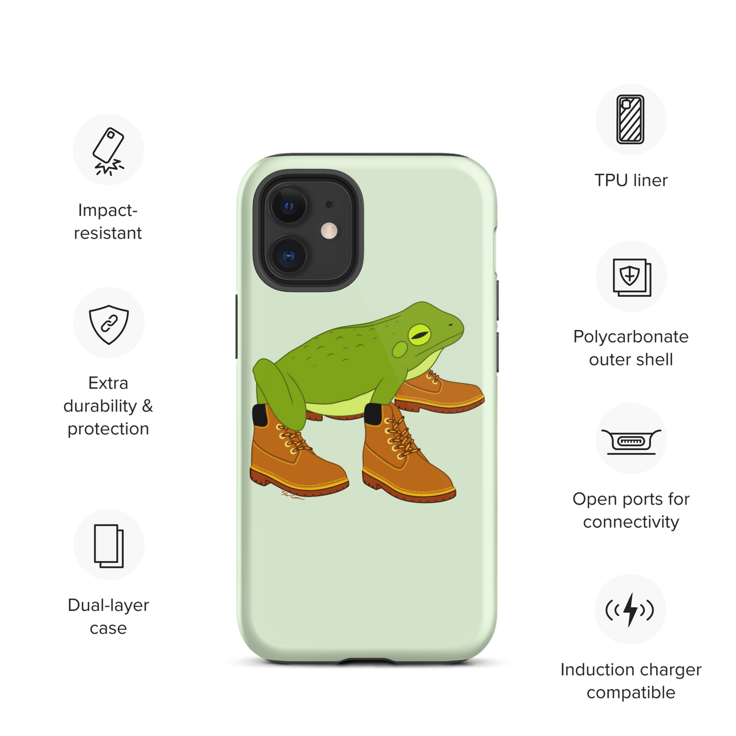 Amphimberlands iPhone Case