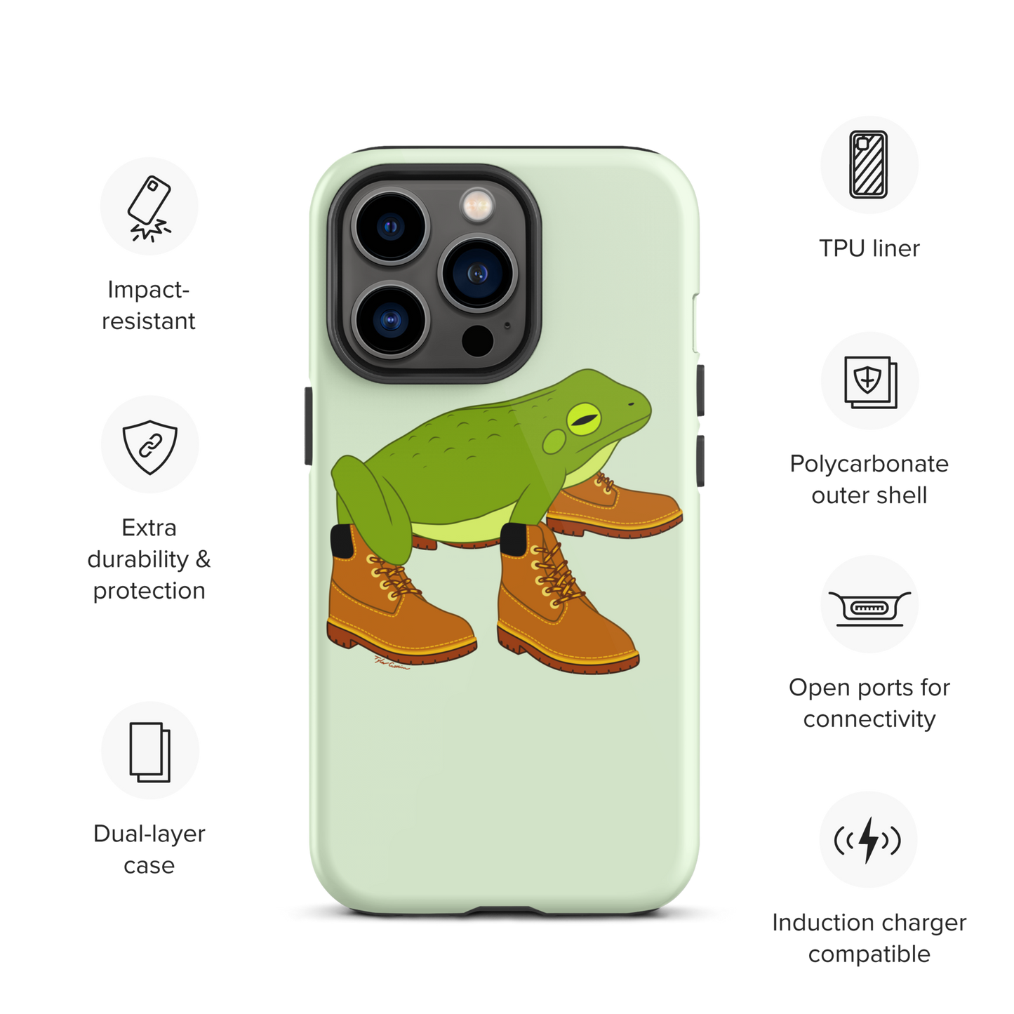 Amphimberlands iPhone Case