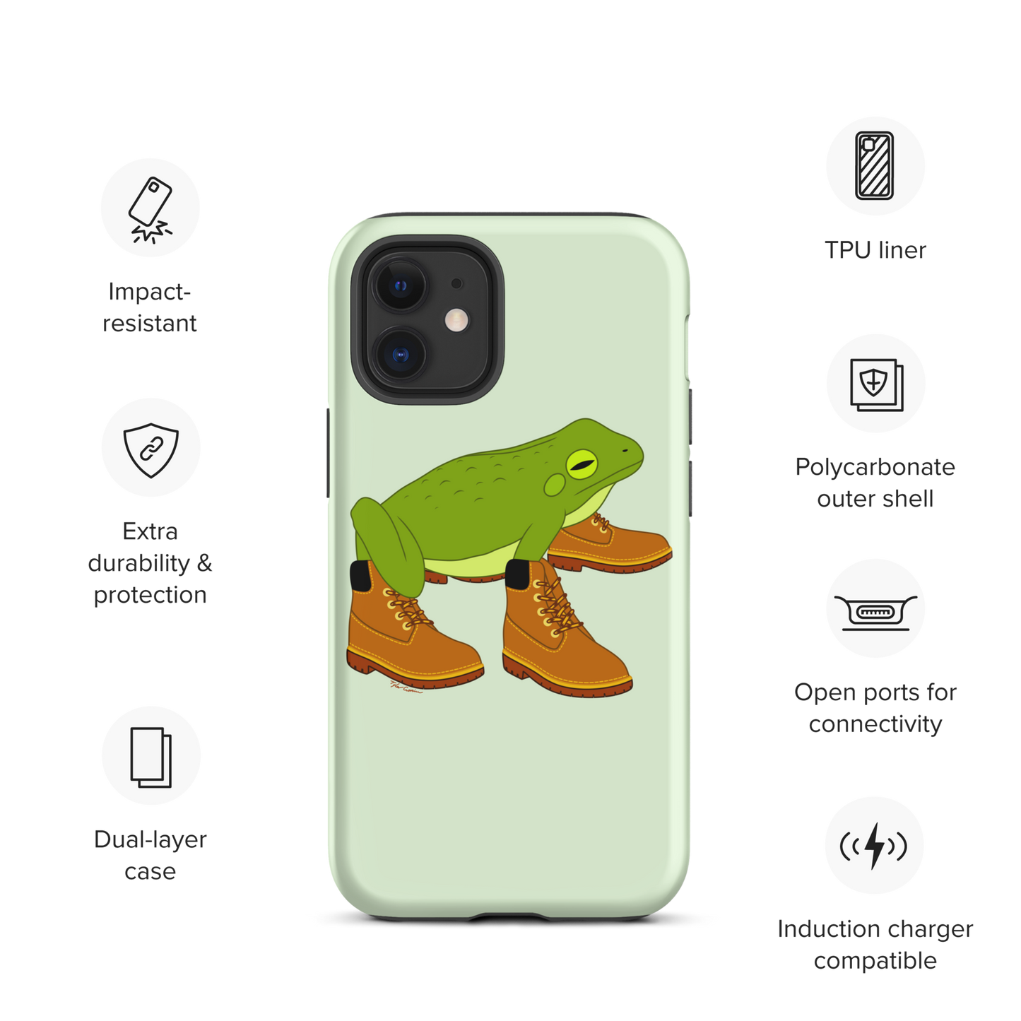 Amphimberlands iPhone Case