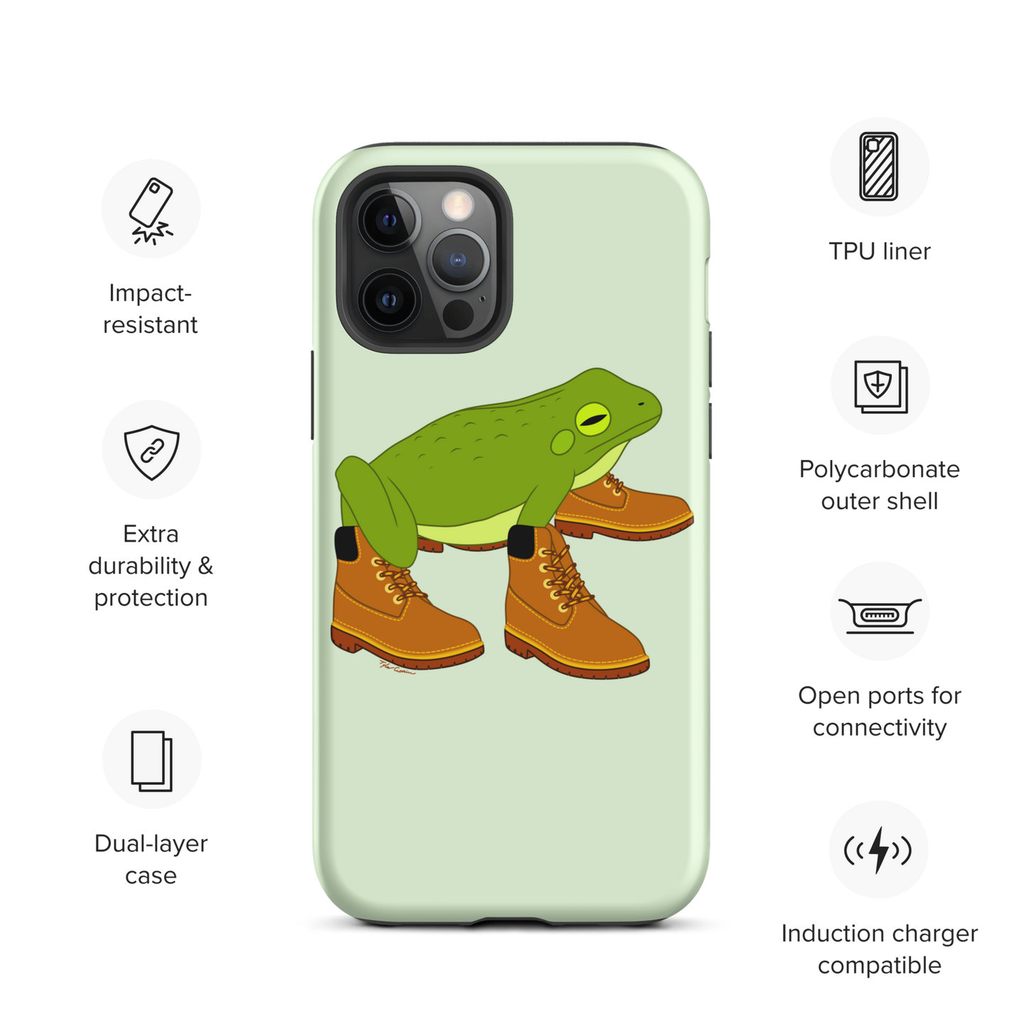 Amphimberlands iPhone Case
