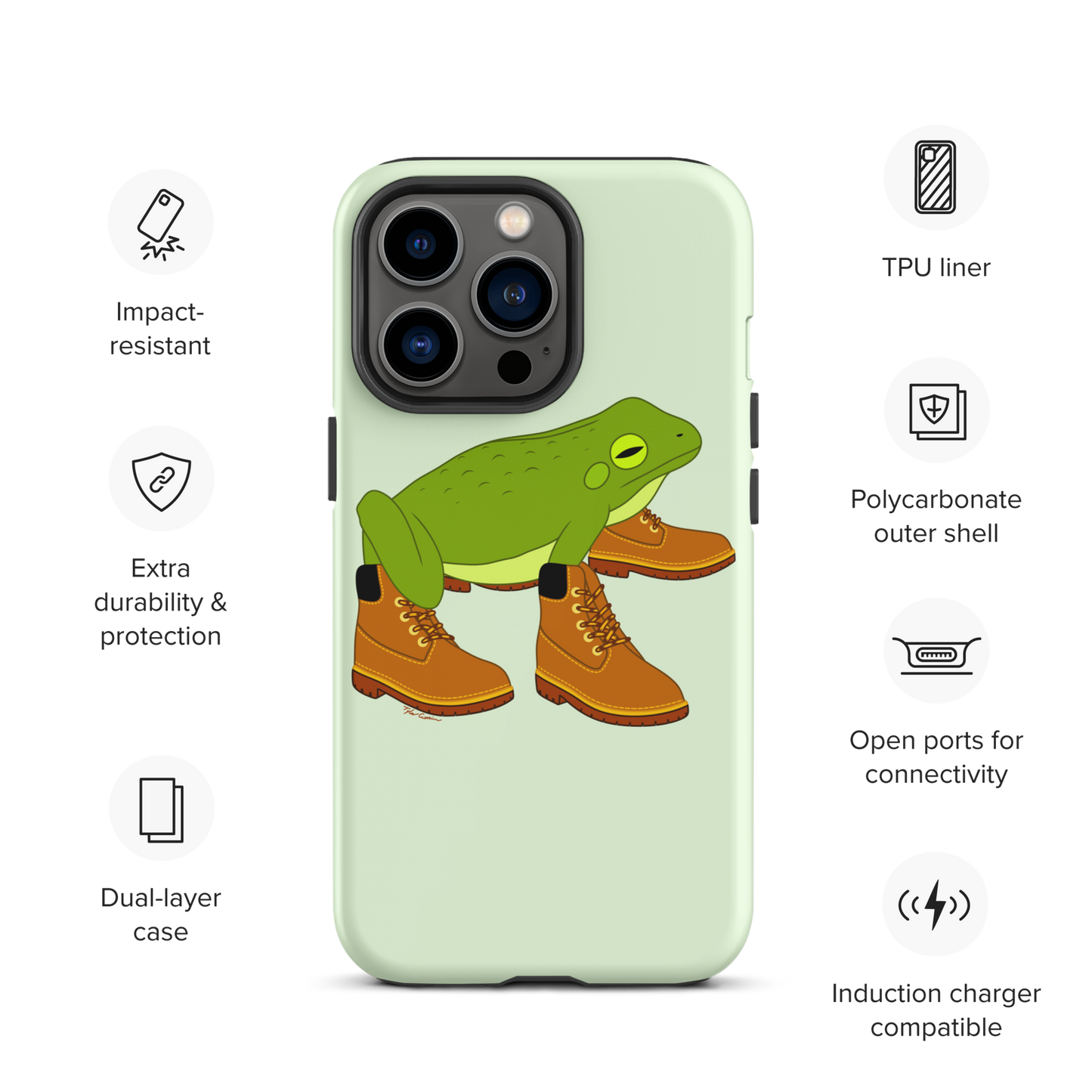 Amphimberlands iPhone Case