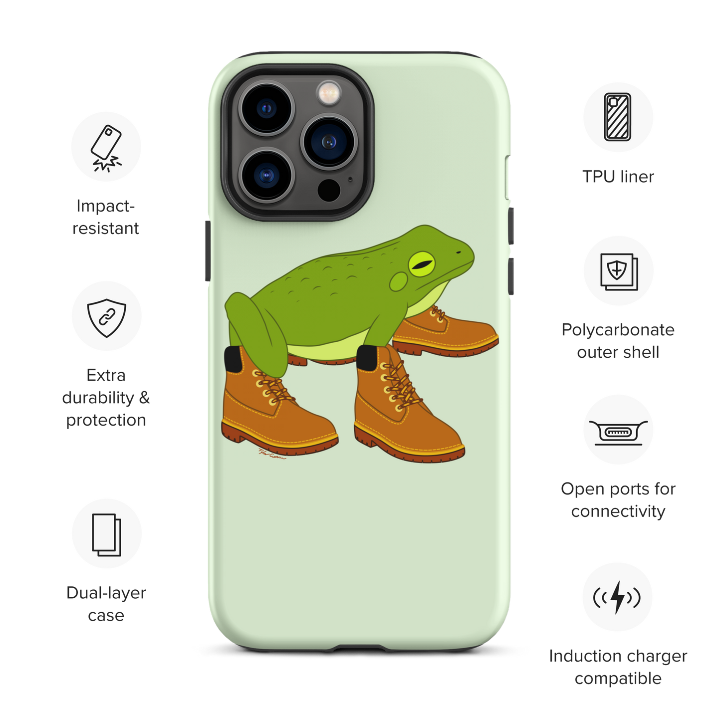 Amphimberlands iPhone Case