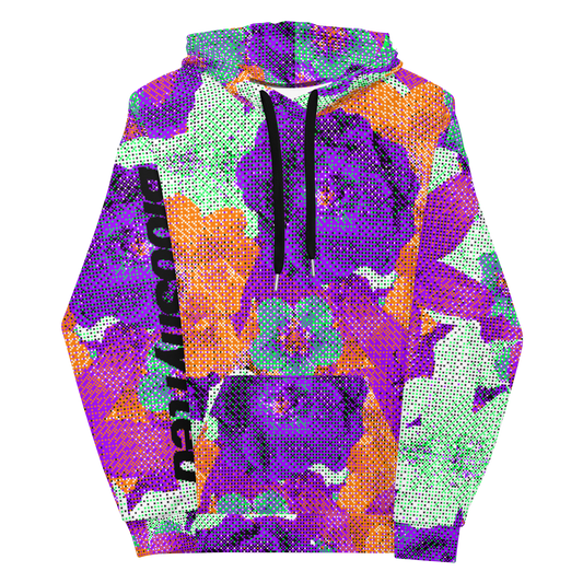 Pixel Flowers II Hoodie