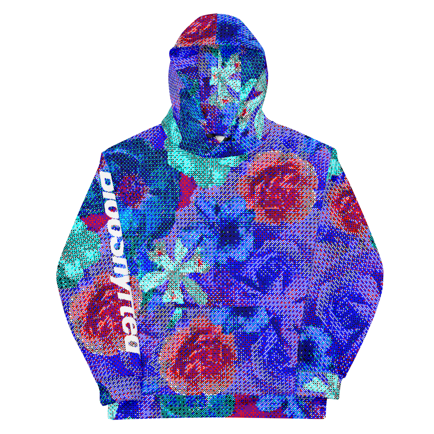 Pixel Flowers Hoodie