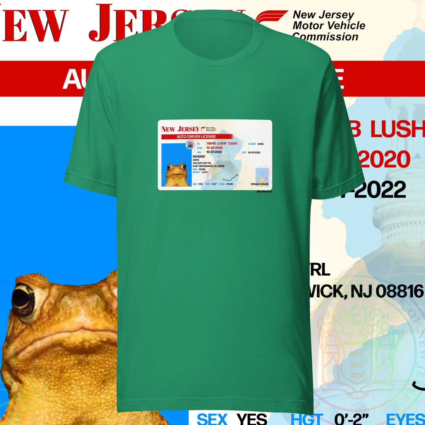 Dave’s License Tee